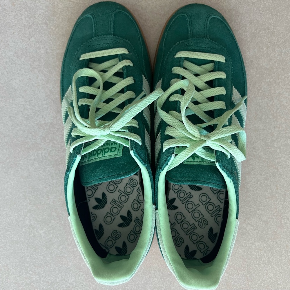 adidas Handball Spezial Collegiate Green Semi Green Spark - size 8 women’s